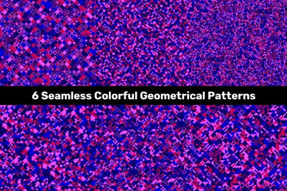 6 Seamless Diagonal Geometrical Patterns