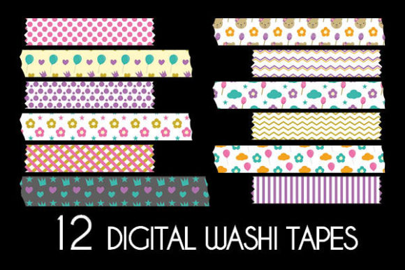 Baby Girl Washi Tapes Patterns: Soft, Sweet, and Surprisingly Versatile
