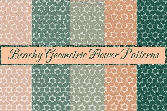 Beachy Geometric Flower Patterns: A Practical Guide for Designers and Crafters
