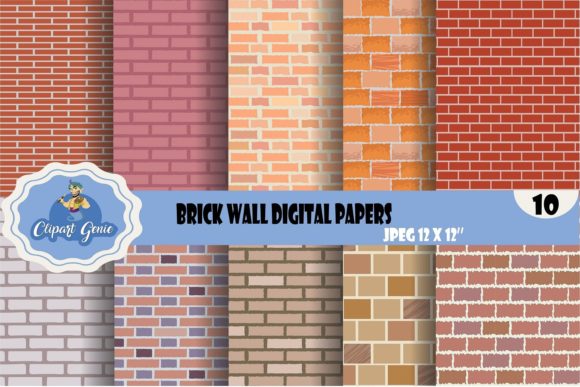 Brick Walls Seamless Patterns