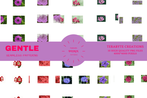 Gentle Seamless Patterns: Timeless Floral Designs for Real Creative Work