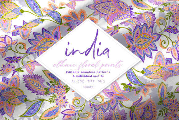 India Seamless Patterns
