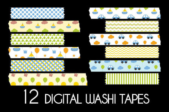 Little Boy Washi Tapes Patterns: A Practical Creative Resource for Thoughtful Designers