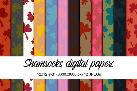 Shamrocks Paper Patterns