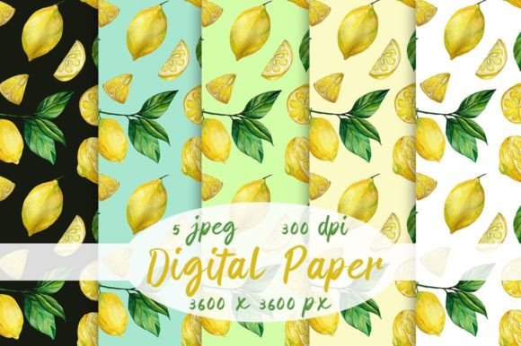 Why Patterns Watercolor Lemons Digital Paper Is Reshaping Creative Workflow for Modern Professionals